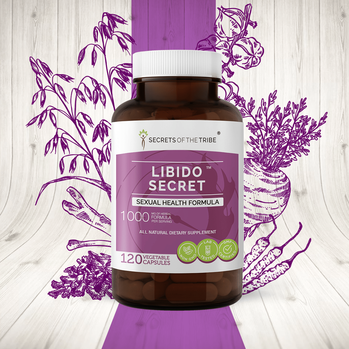 Secrets of the Tribe Libido Secret Capsules - Sexual Health Formula