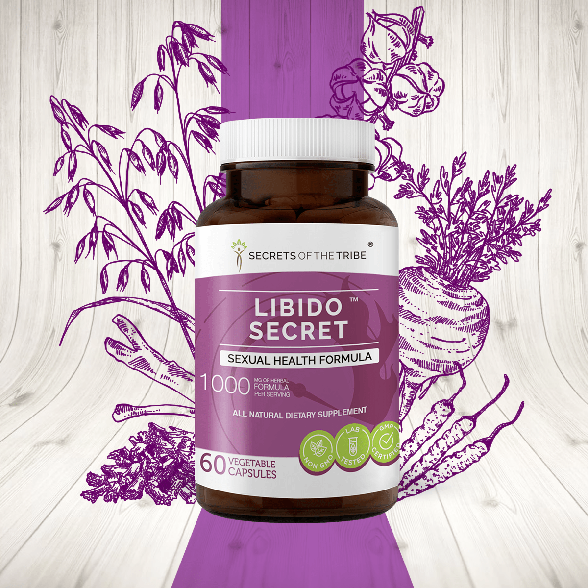 Secrets of the Tribe Libido Secret Capsules - Sexual Health Formula