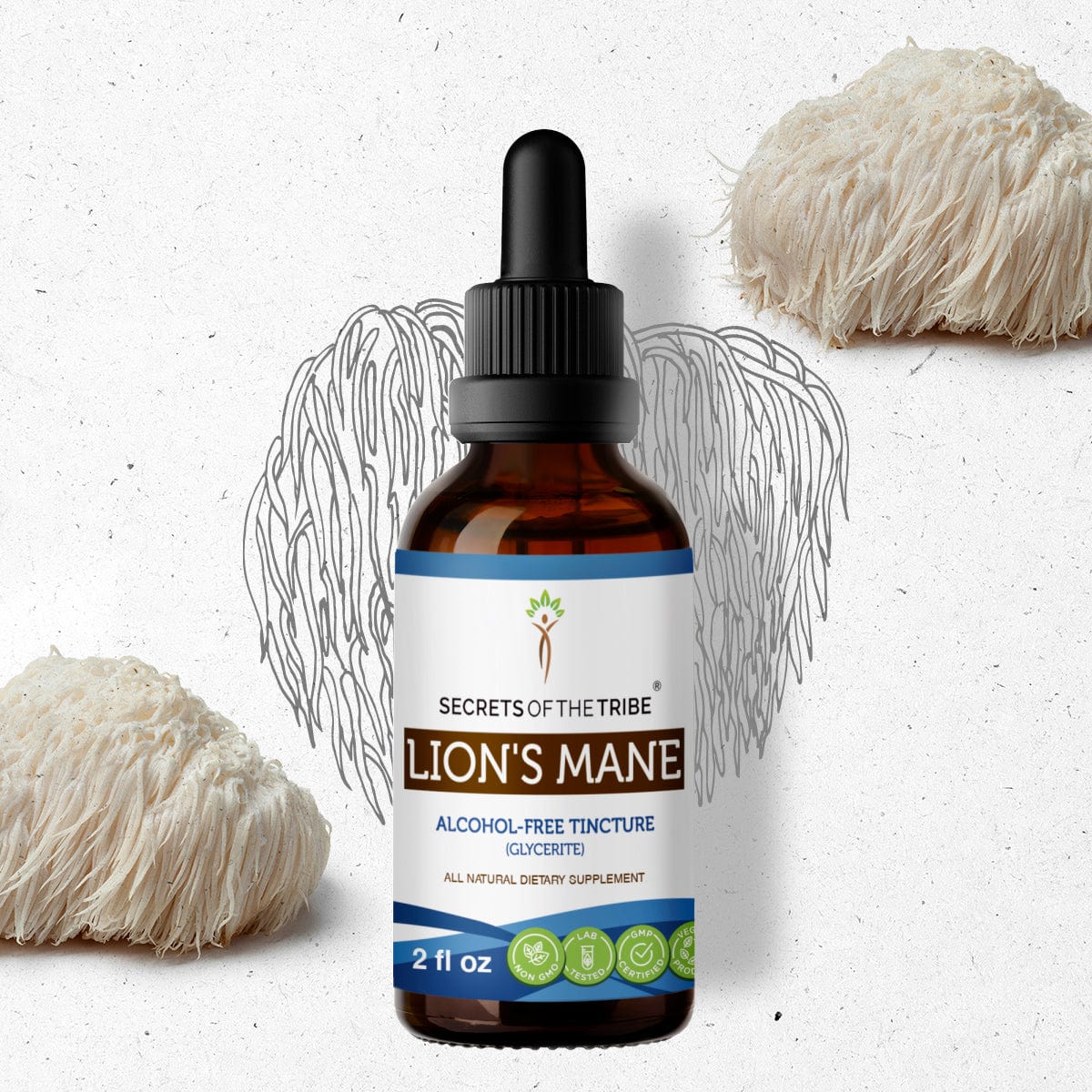 Secrets of the Tribe Lion's Mane Tincture