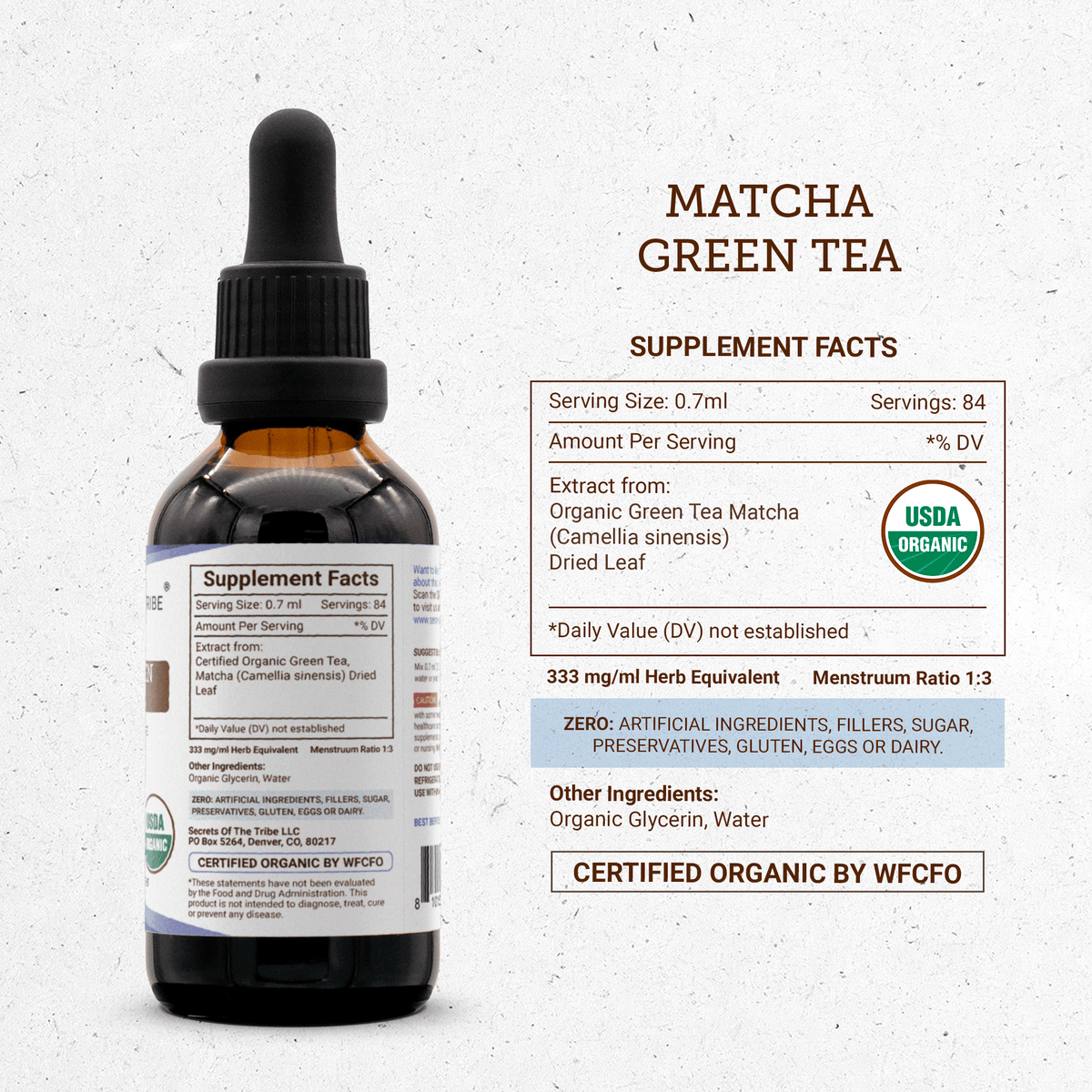 Secrets of the Tribe Matcha Green Tea Tincture