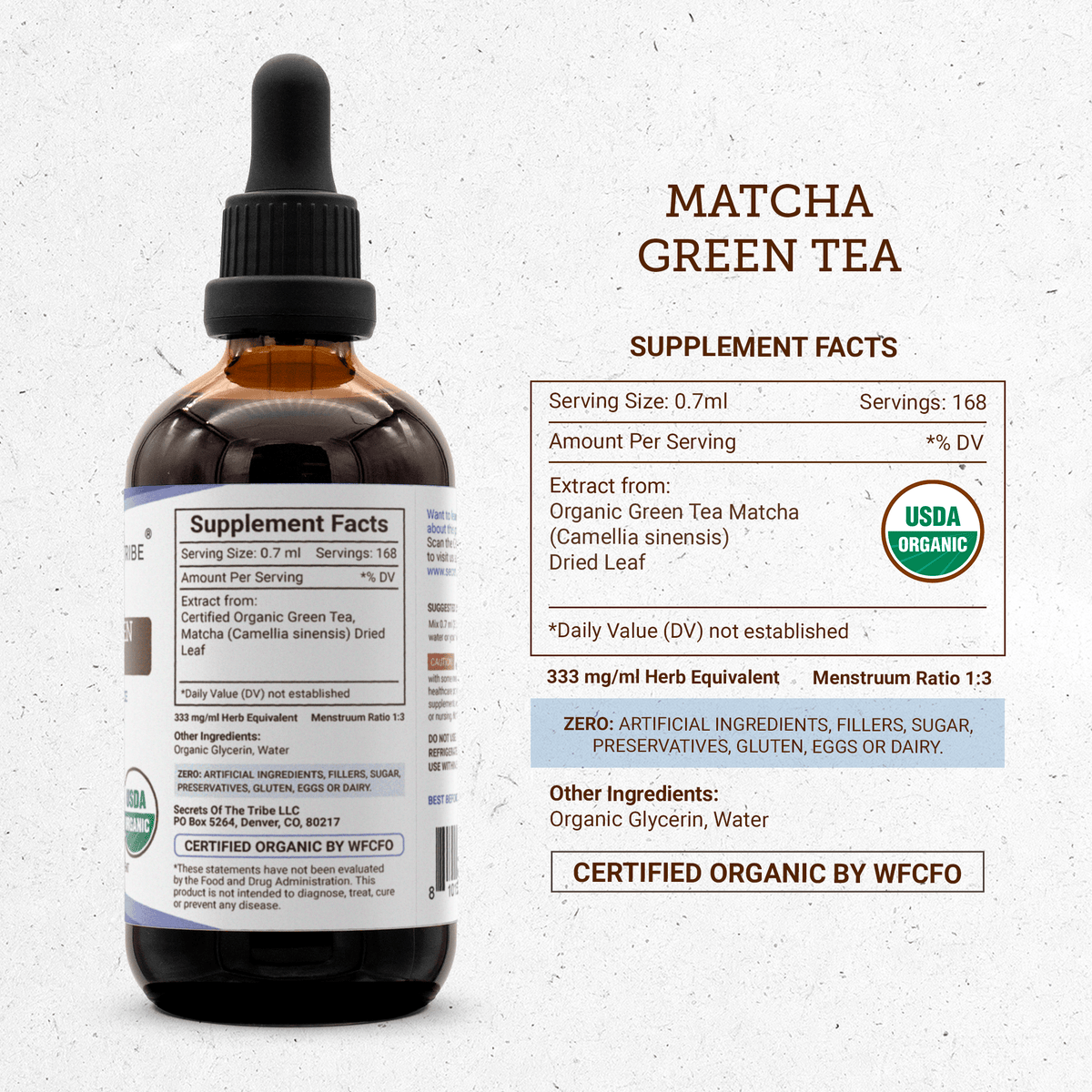 Secrets of the Tribe Matcha Green Tea Tincture