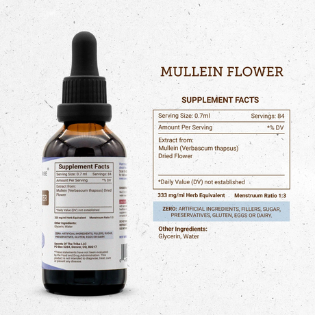 Secrets of the Tribe Mullein Flower Tincture
