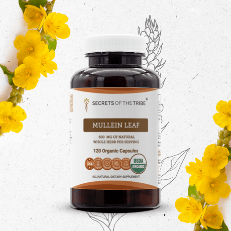 Secrets of the Tribe Mullein Leaf Capsules