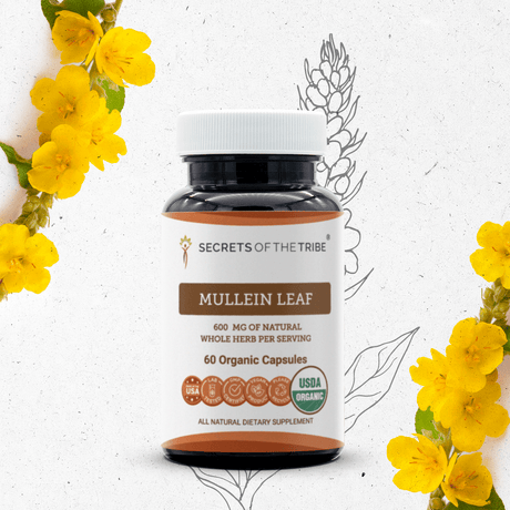 Secrets of the Tribe Mullein Leaf Capsules