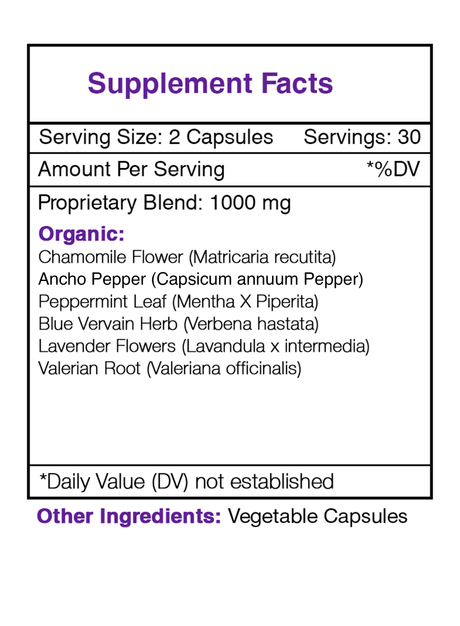 Secrets of the Tribe Muscle Tension Care Capsules - Muscle Pain/Tension Support