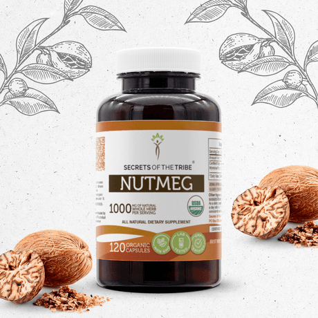 Secrets of the Tribe Nutmeg Capsules