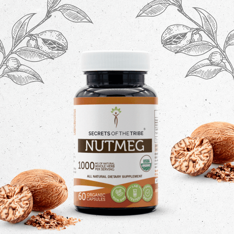 Secrets of the Tribe Nutmeg Capsules