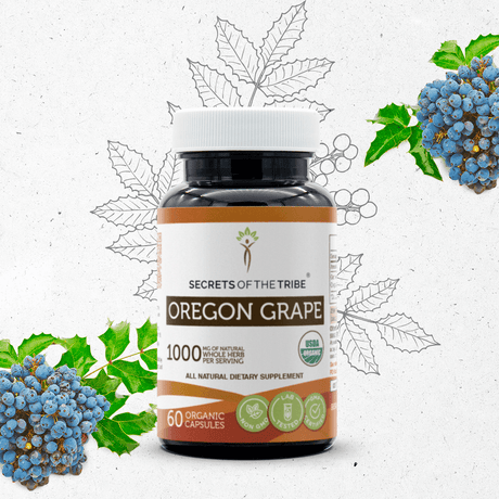 Secrets of the Tribe Oregon Grape Capsules