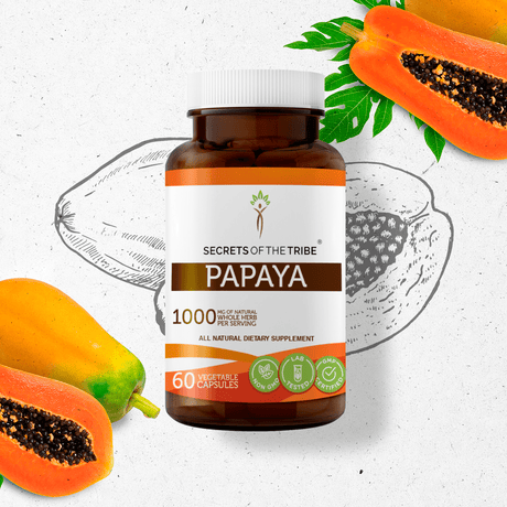 Secrets of the Tribe Papaya Capsules