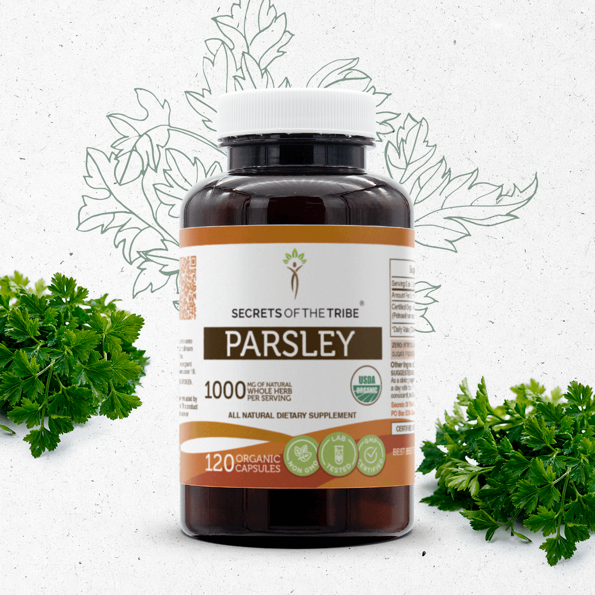 Secrets of the Tribe Parsley Capsules