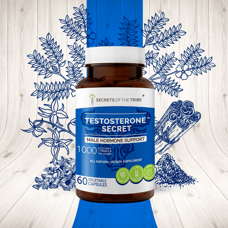 Secrets of the Tribe Testosterone Secret Capsules - Male Hormone Support
