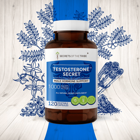Secrets of the Tribe Testosterone Secret Capsules - Male Hormone Support
