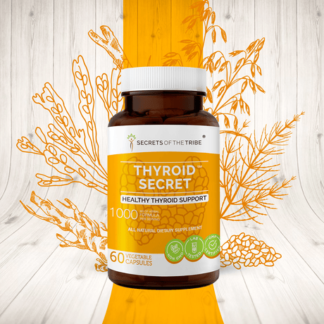 Secrets of the Tribe Thyroid Secret Capsules - Healthy Thyroid Support