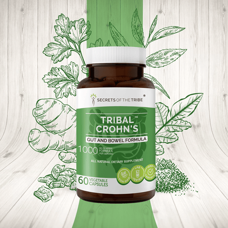 Secrets of the Tribe Tribal Crohn's Capsules - Gut and Bowel Formula