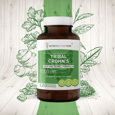 Secrets of the Tribe Tribal Crohn's Capsules - Gut and Bowel Formula