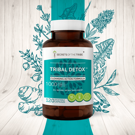Secrets of the Tribe Tribal Detox Capsules - Cleansing Action Formula