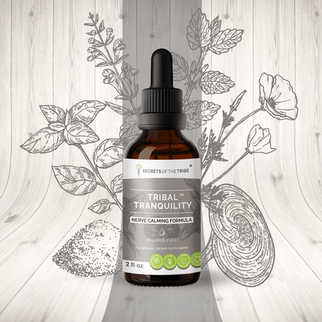 Secrets of the Tribe Tribal Tranquility - Nerve Calming Formula