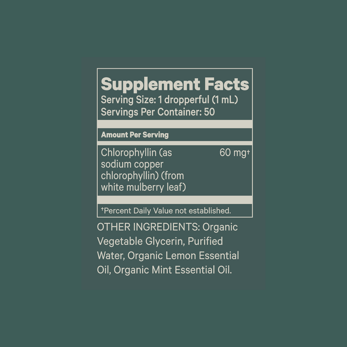 Detox Chlorophyll Drops