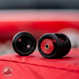 Tire Stack Poop Bag Holder: Refillable Leash Dispenser with Strawberry-Scented Bags