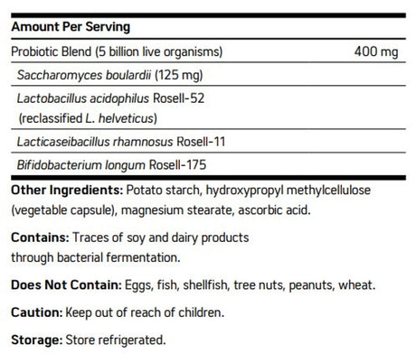 Tri-Flora Plus 60 Veggie Caps