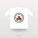 Sniff and Shift Circle-Logo T-Shirt: Car Culture for Dog People
