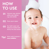 Puracy Baby Bubble Bath (Hypoallergenic)