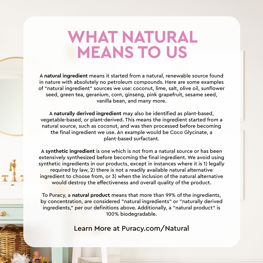 Puracy Baby Bubble Bath (Hypoallergenic)