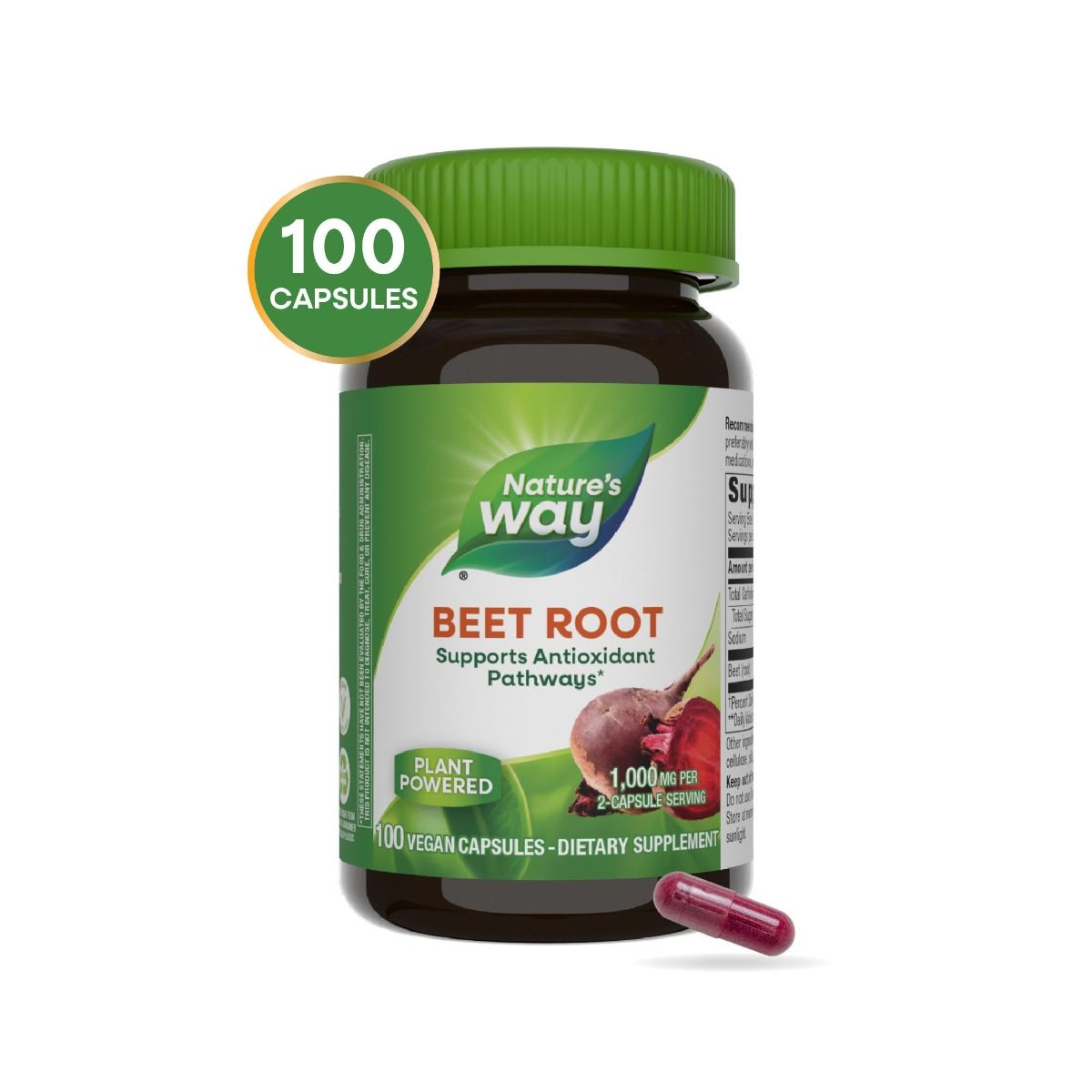 Beet Root 100Vegan Capsules