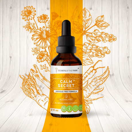 Secrets of the Tribe Calm Secret - Anxious-Free Formula