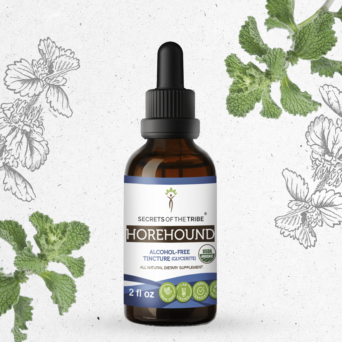Secrets of the Tribe Horehound Tincture