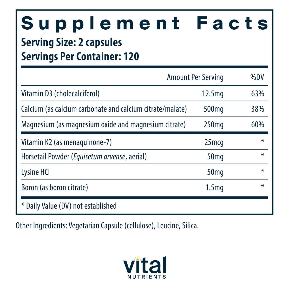Osteo-Nutrients II 240 Capsules
