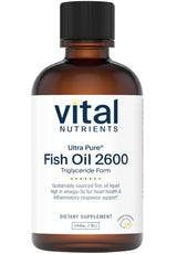 Ultra Pure Fish Oil 2600 8 Oz Liquid Lemon