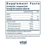 Ultra Pure Fish Oil 2600 8 Oz Liquid Lemon