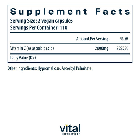 Vitamin C 1000 MG 220 Veggie Caps