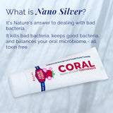 Fluoride Free Bubble Berry Kids Toothpaste with Nano Silver & Xylitol