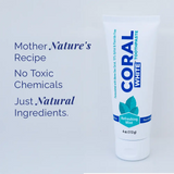 Fluoride Free Toothpaste 3 Pack Coral White Mint (3 Tubes)