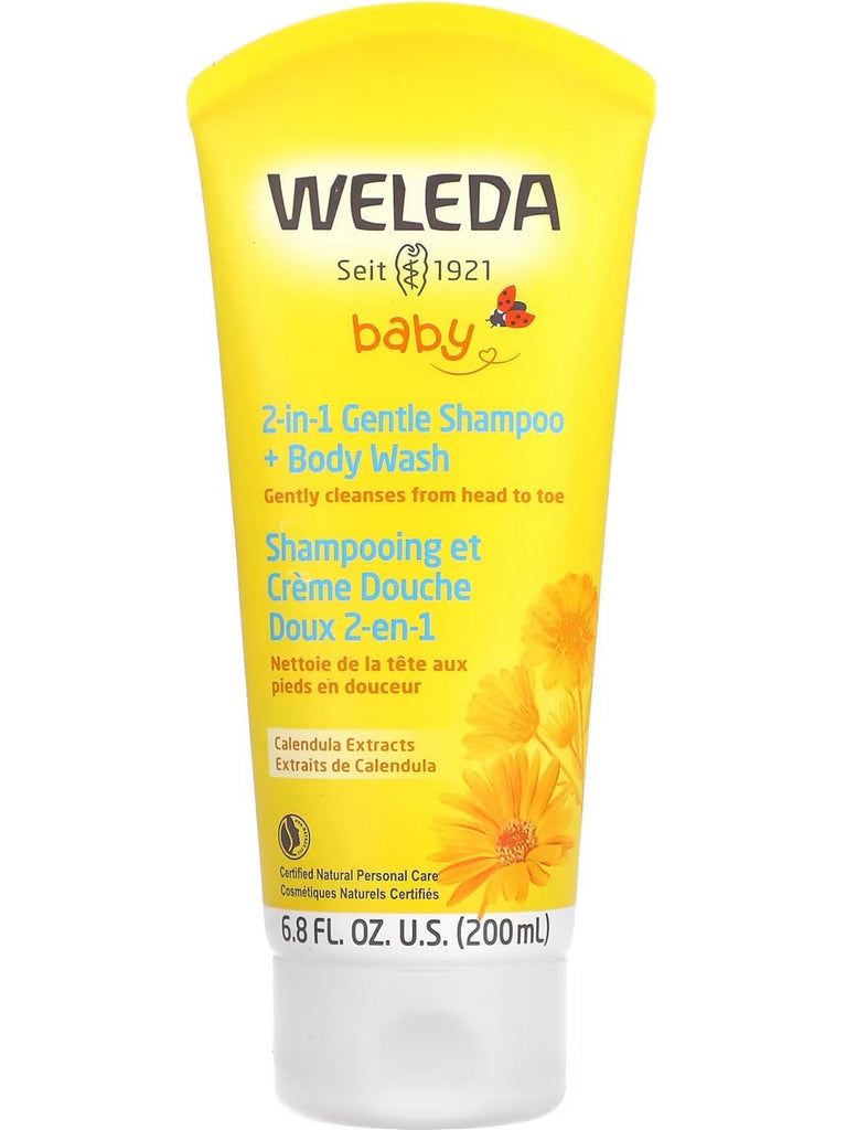 Calendula Baby Shampoo And Body Wash 6.8 Oz Liquid