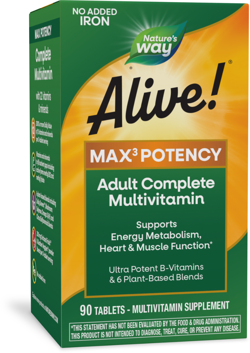 Alive! Max3 Daily (No Iron) 90 Tablets