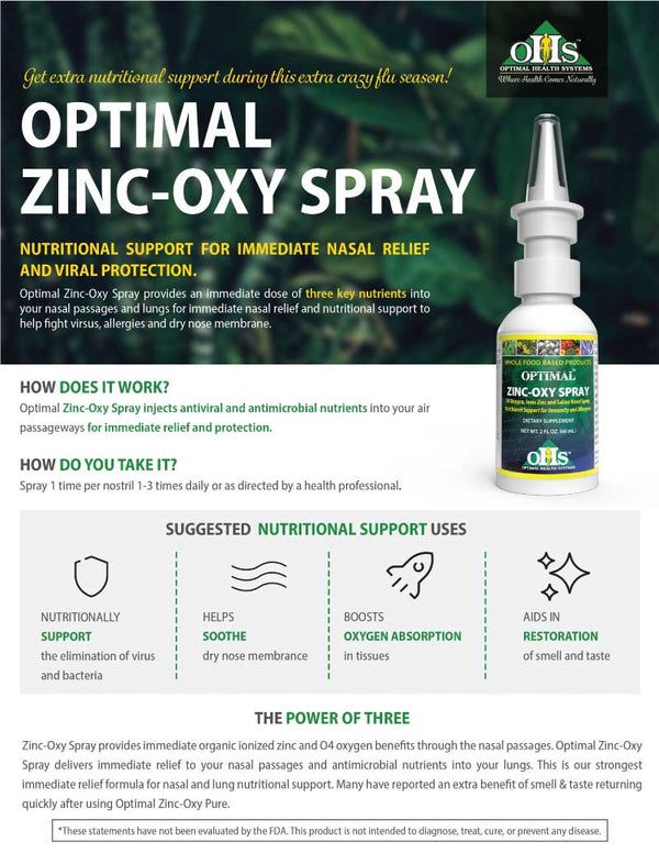 Optimal Zinc-Oxy Spray 60 Ml Spray