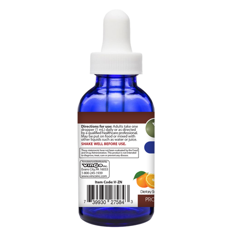 Zinc (Liposomal) 2 Fl Oz Drops Orange