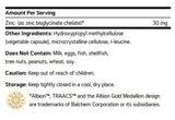Zinc Glycinate 120 Veggie Caps